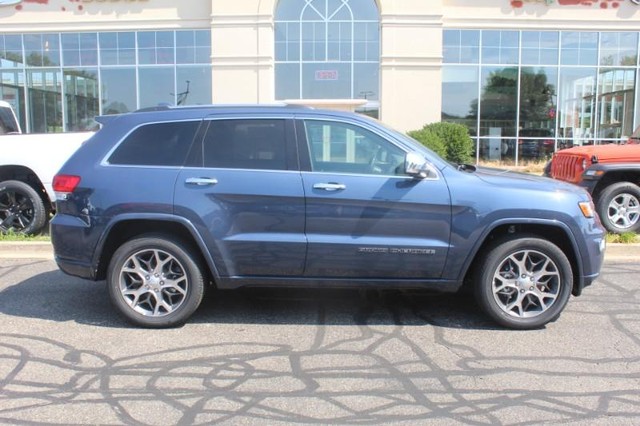 New 2020 JEEP Grand Cherokee 4WD Overland Sport Utility Slate Blue ...